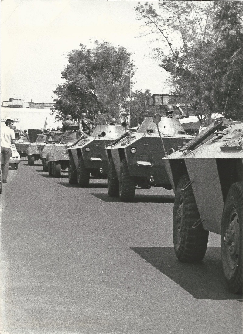 248 Tanques militares recorriendo CDMX