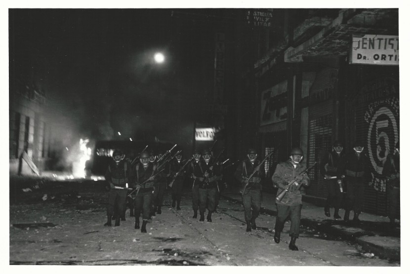 293 Movilizaciones militares contra las manifestaciones estudiantiles