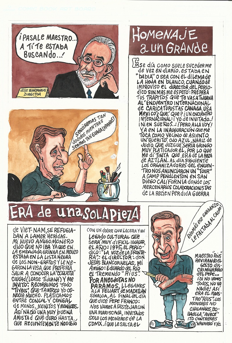 CORPUS, Homenaje a un grande