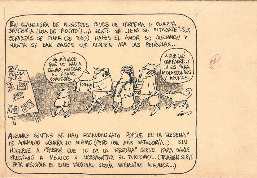 RIUS, En cualquiera de nuestros cines de tercera