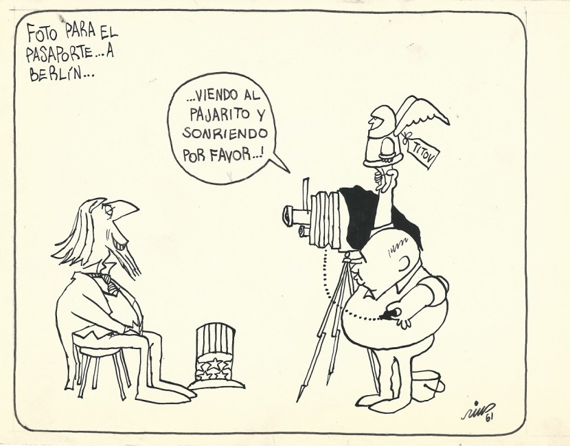 RIUS, Foto para el pasaporte