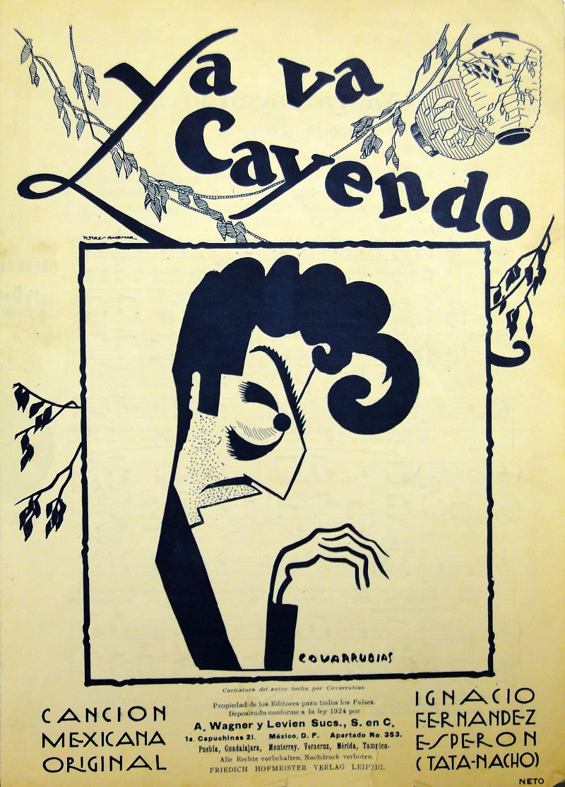 Miguel Covarrubias ilustrador Ya va cayendo