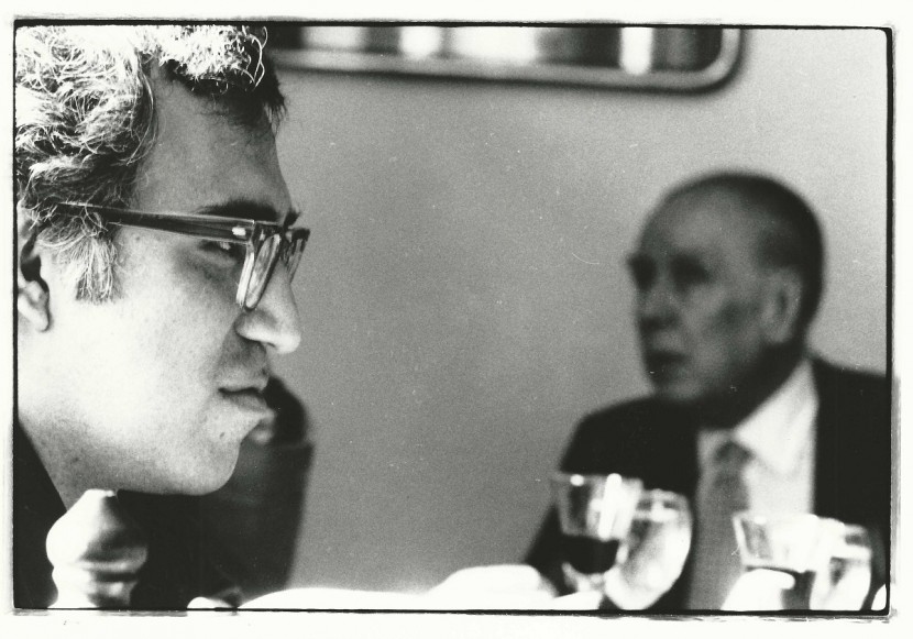 02 a Carlos Monsiváis y Jorge Luis Borges