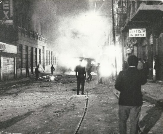 198 Disturbios en manifestación